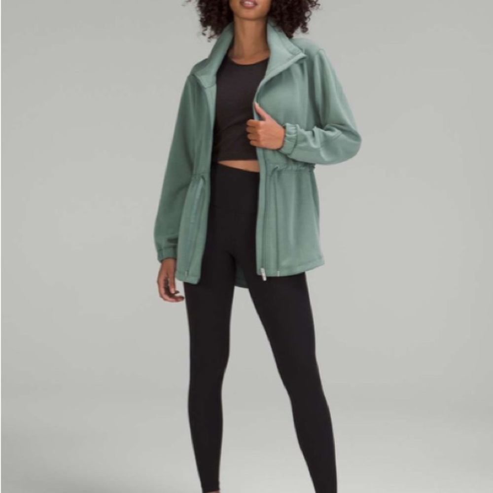 Lululemon NWOT Softstreme Jacket Tidewater Teal